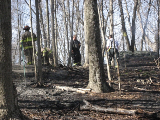 Mutual Aid Brush Fire Katonah, Whitlockville rd